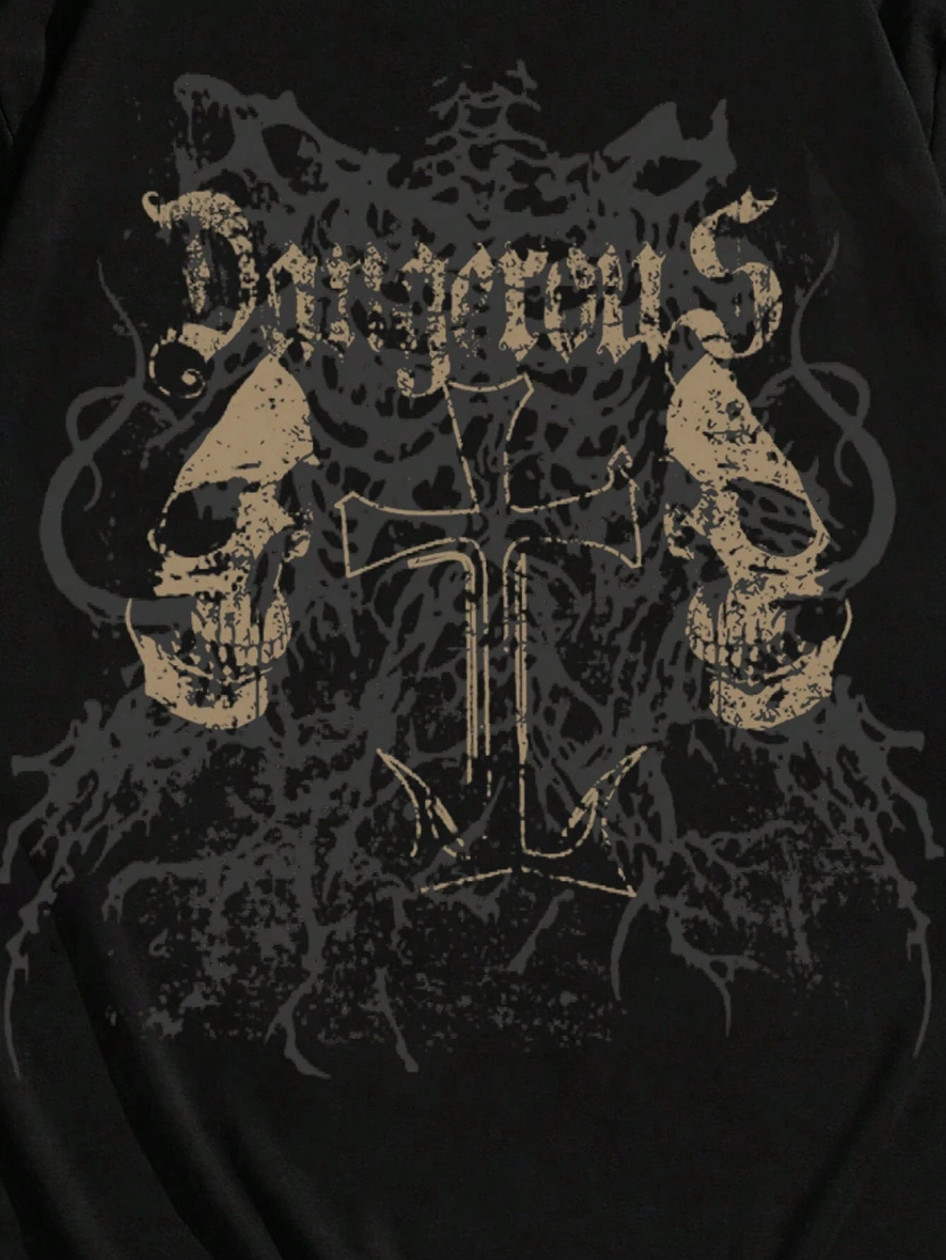 Skull Printed T-shirt