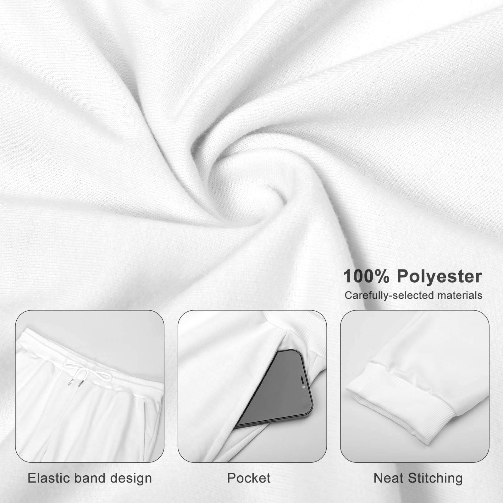 I Love Ecuador Sweatpants (White)