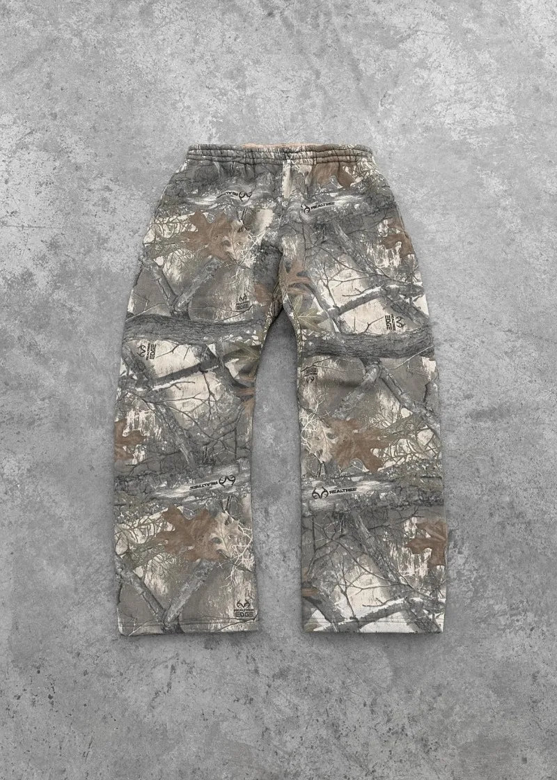 Straight Leg Camo Sweatpants