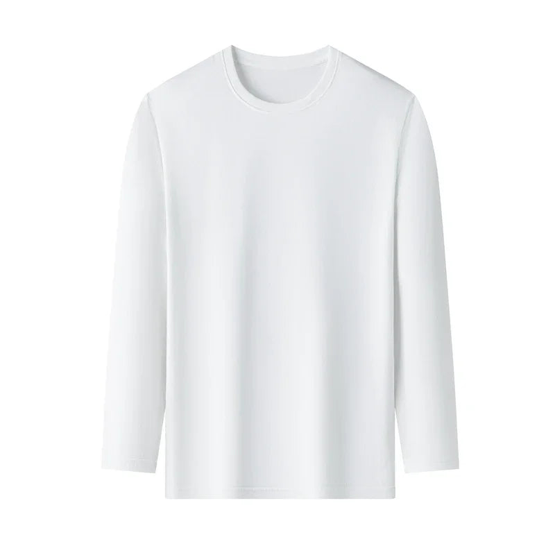 Solid Color Long Sleeve T-Shirt