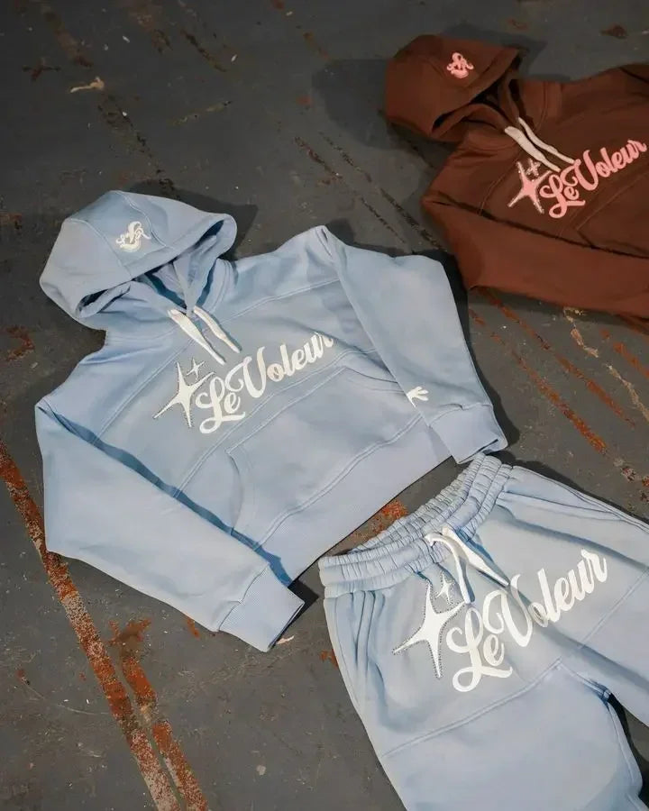 Streetwear Hoodie & Sweatpants Set