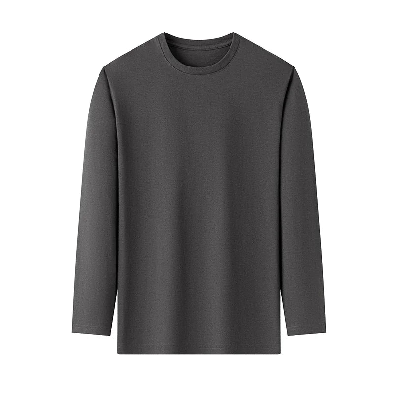 Solid Color Long Sleeve T-Shirt