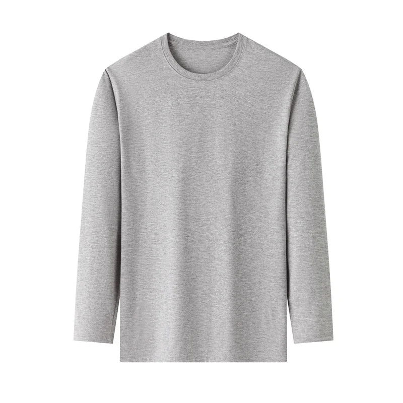 Solid Color Long Sleeve T-Shirt