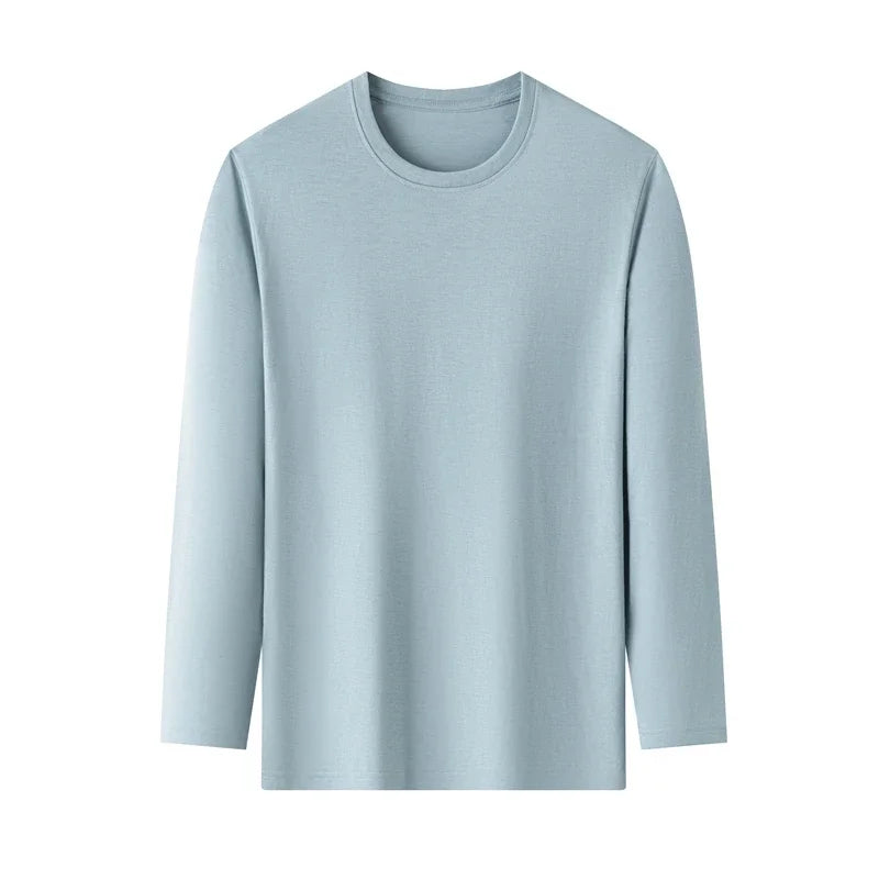 Solid Color Long Sleeve T-Shirt