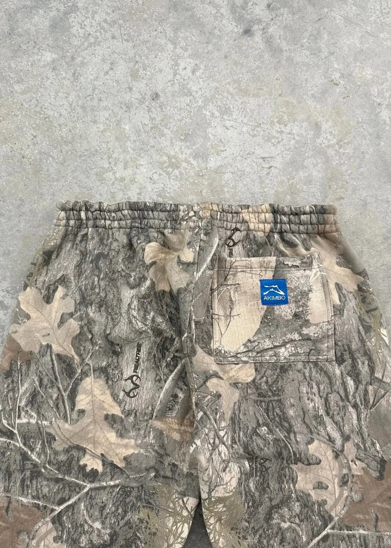 Straight Leg Camo Sweatpants