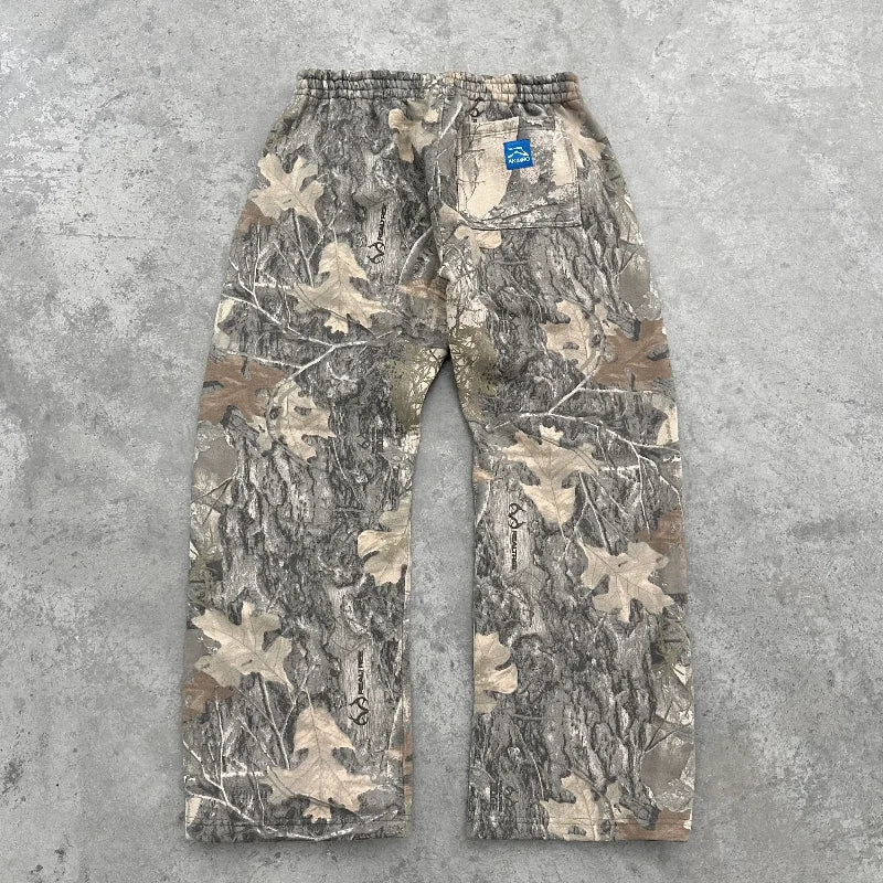 Straight Leg Camo Sweatpants