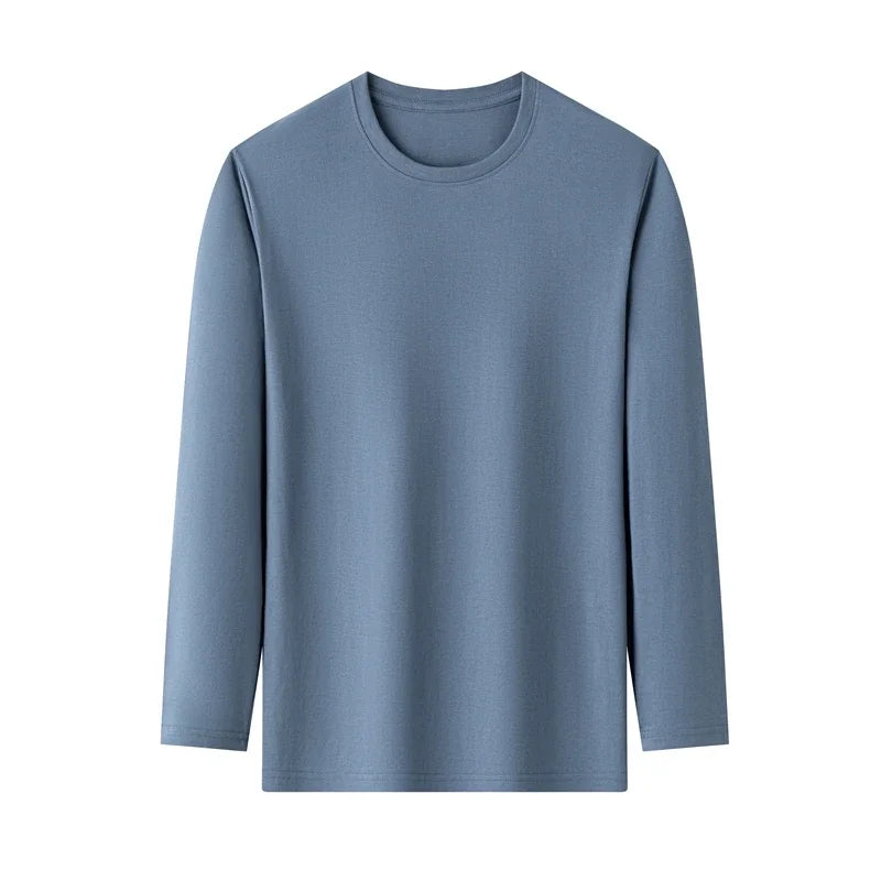 Solid Color Long Sleeve T-Shirt