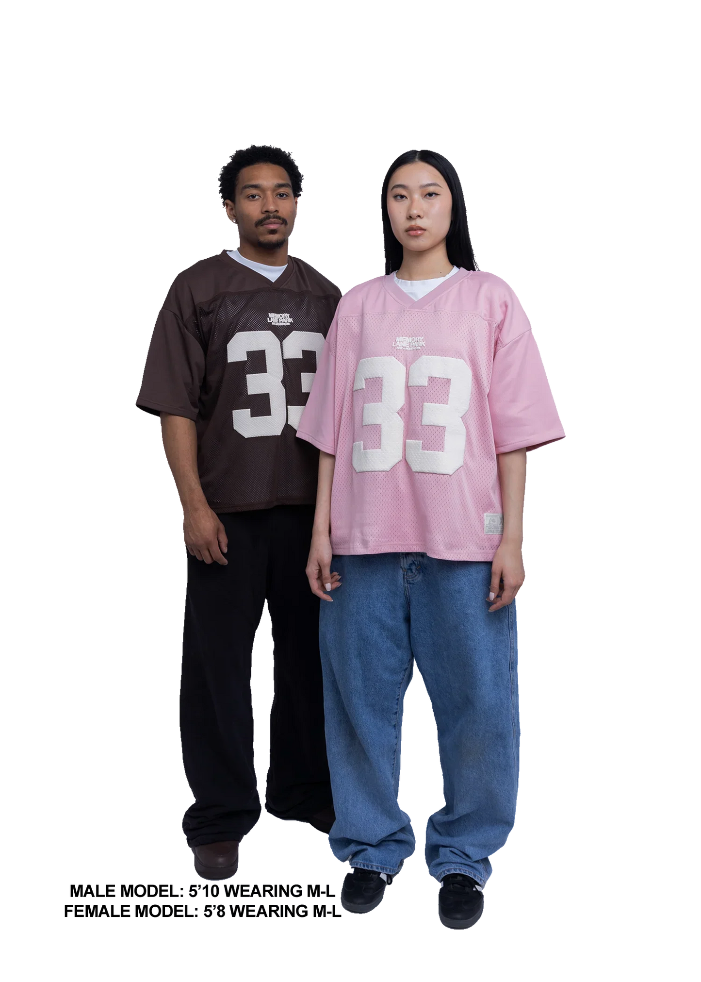 Oversized Mesh Sports Jersey T Shirt