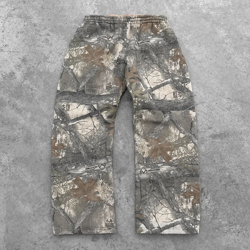 Straight Leg Camo Sweatpants