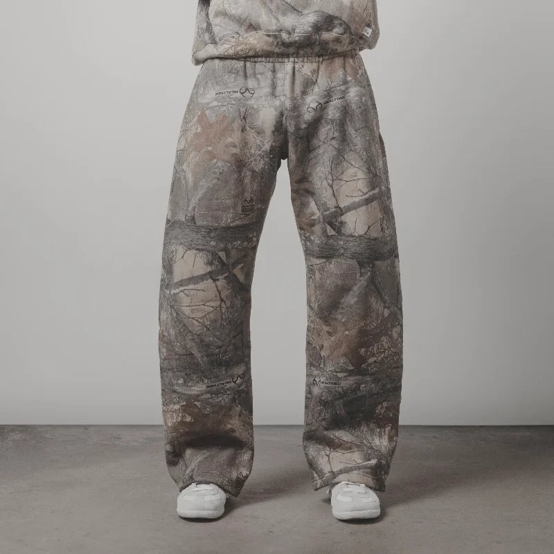 Straight Leg Camo Sweatpants