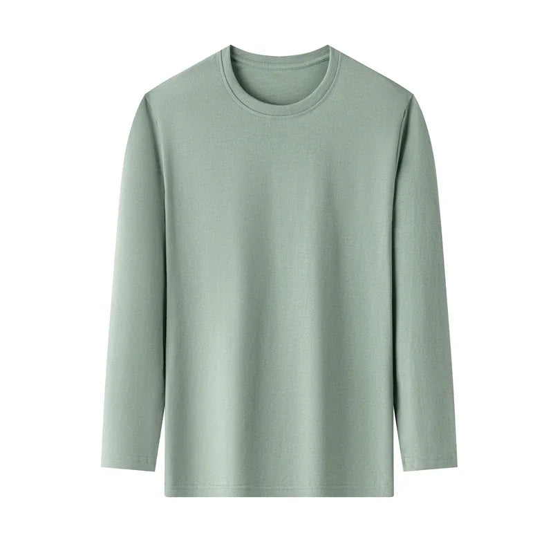 Solid Color Long Sleeve T-Shirt