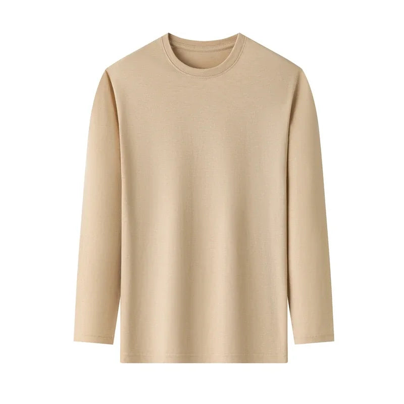 Solid Color Long Sleeve T-Shirt