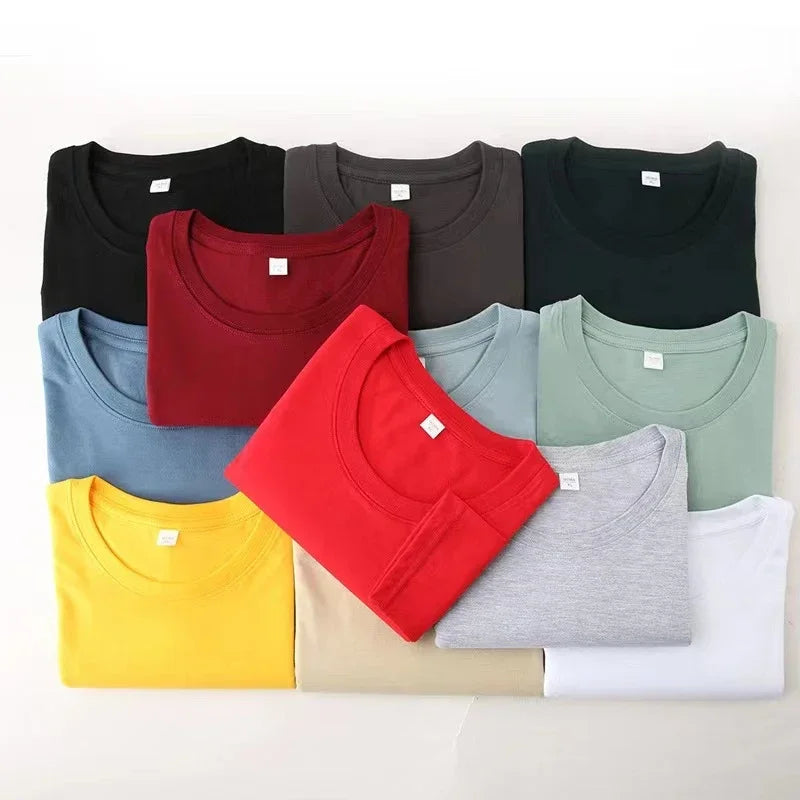 Solid Color Long Sleeve T-Shirt