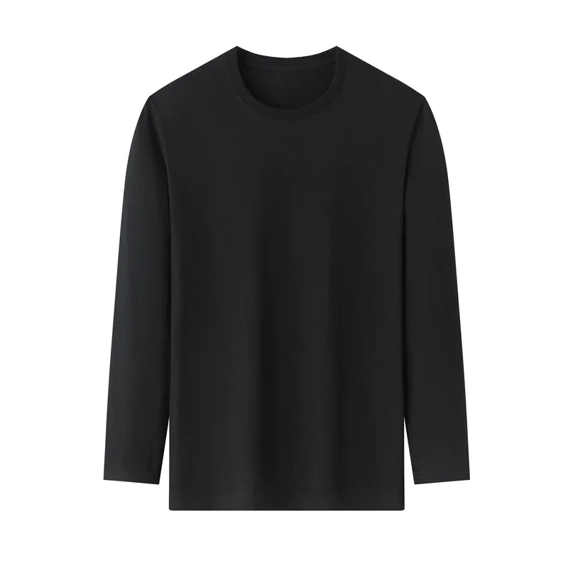 Solid Color Long Sleeve T-Shirt