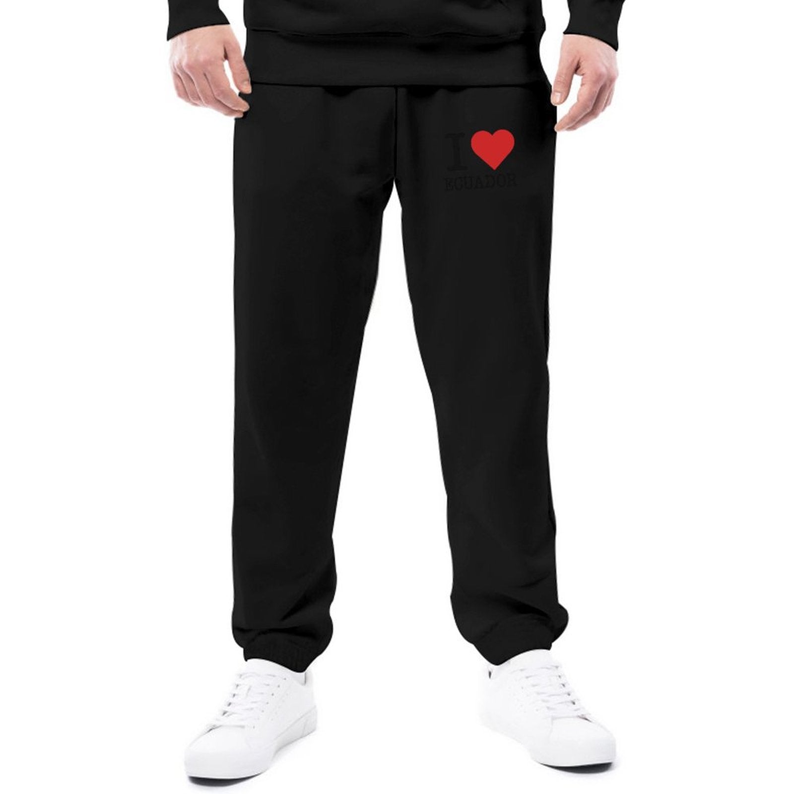 I Love Ecuador Sweatpants (White)