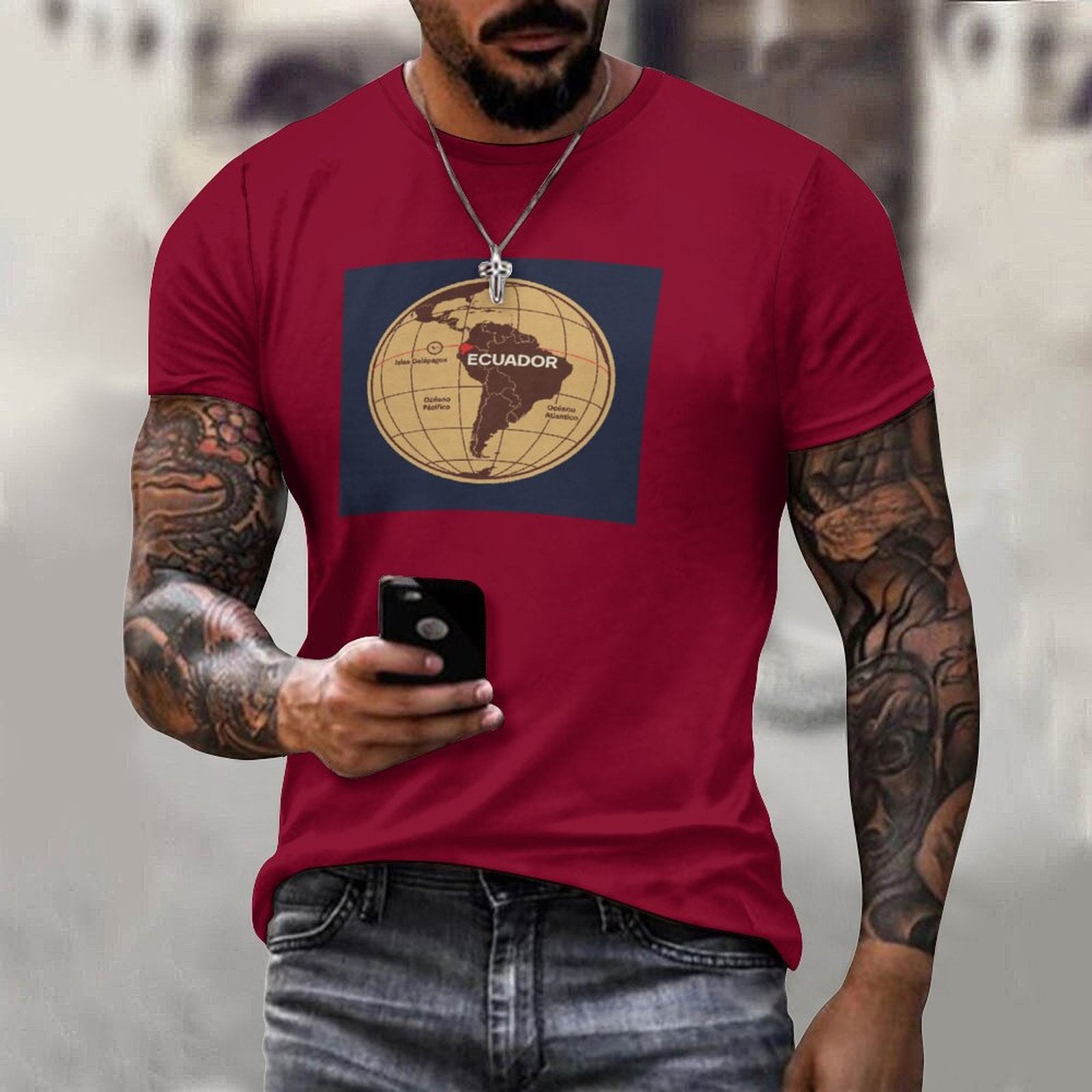 Ecuador: Heart of the World (Red)