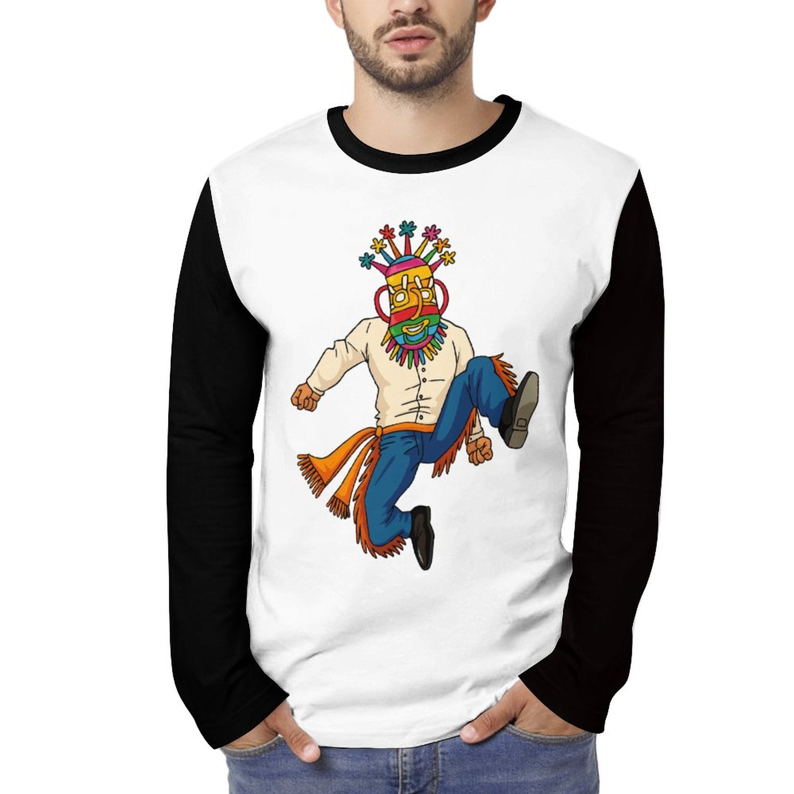 Diablo Huma Long Sleeve (Black & White)